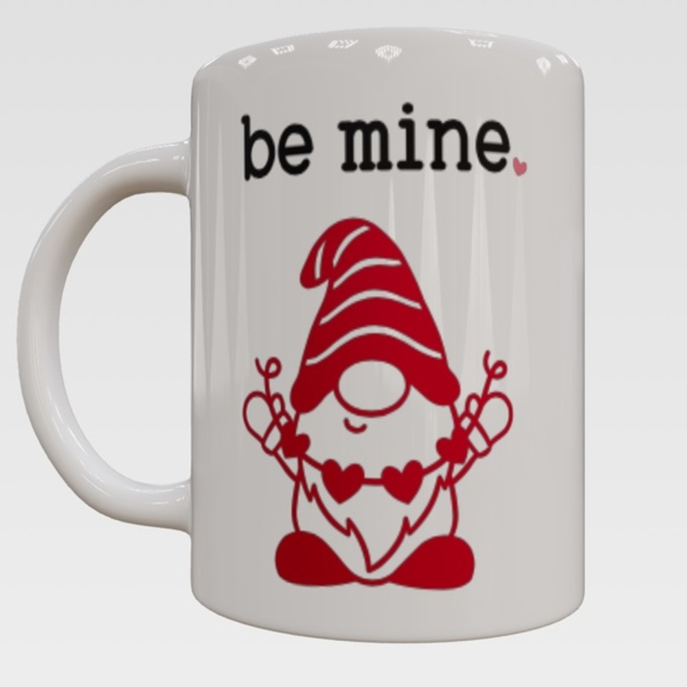 Valentine’s Day mug “ gnome valentines mug”